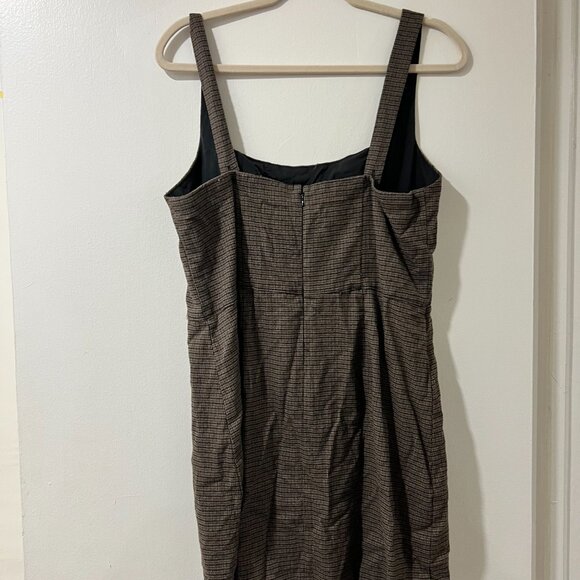 ✨ Abercrombie & Fitch 90’s Menswear Pinafore Dress - Size Large ✨ - Picture 8 of 12